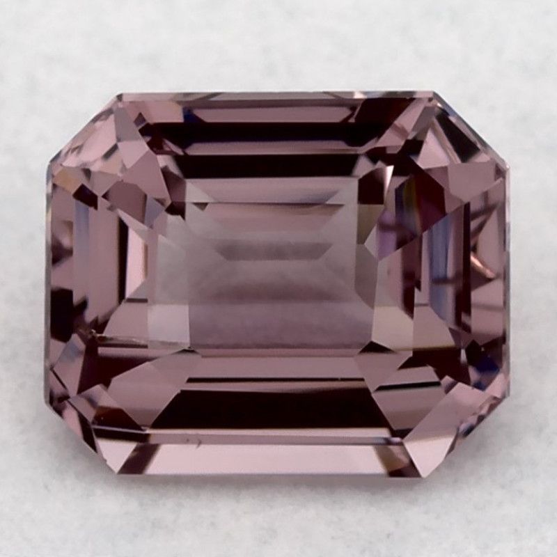 Szafir 1,02 ct, różowy, szlif ośmiokątny