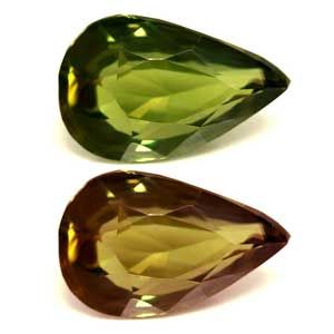 ALEXANDRITE FACETED 0.83ct GREEN Yellowish green to Brownish Purple EC REST_OF_AFRICA NONE