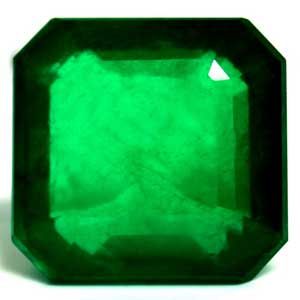 Szmaragd 6,91 ct, zielony, szlif szmaragdowy