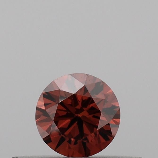 0.22 CT Fancy Deep Orange ROUND