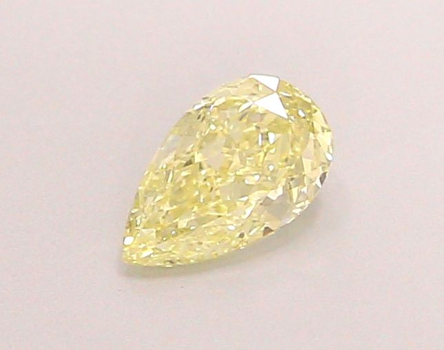 0.38 CT Fancy Yellow PEAR