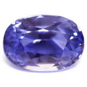 Szafir 1,66 ct, niebieski, szlif owalny