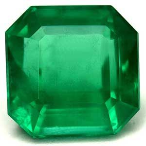 Szmaragd 3,51 ct, zielony, szlif szmaragdowy