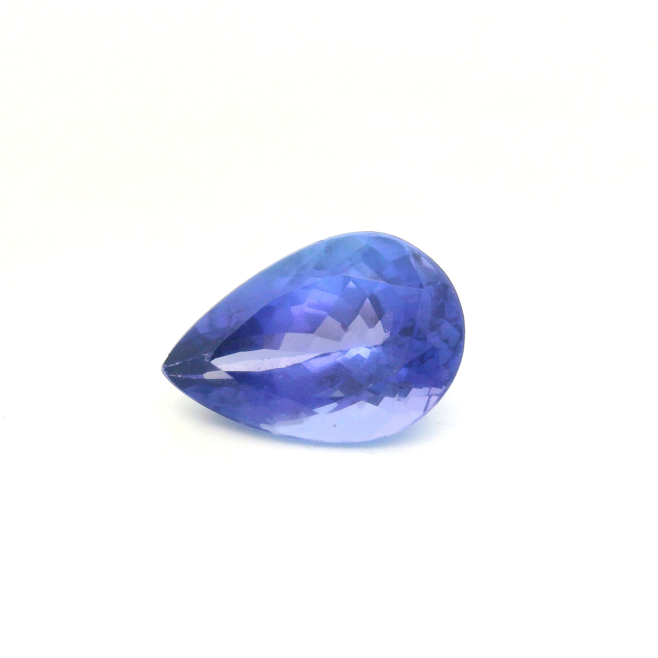 3.59 ct Pear Tanzanite
