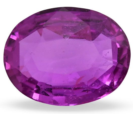 Szafir 8,05 ct, różowy, szlif owalny