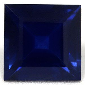 SAPPHIRE FACETED 0.75ct BLUE Deep Blue EC MADAGASCAR HEATED