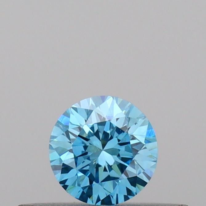 0.22 CT Fancy Vivid Blue ROUND