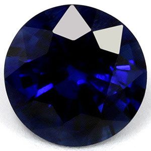 SAPPHIRE FACETED 0.89ct BLUE Intense Blue EC SRILANKA HEATED