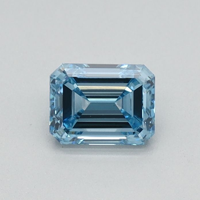 0.35 CT Fancy Vivid Blue EMERALD