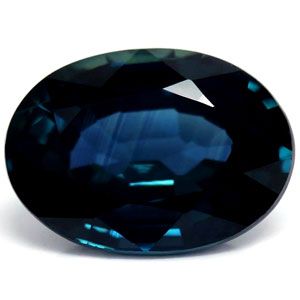Szafir 1,16 ct, niebieski, szlif owalny
