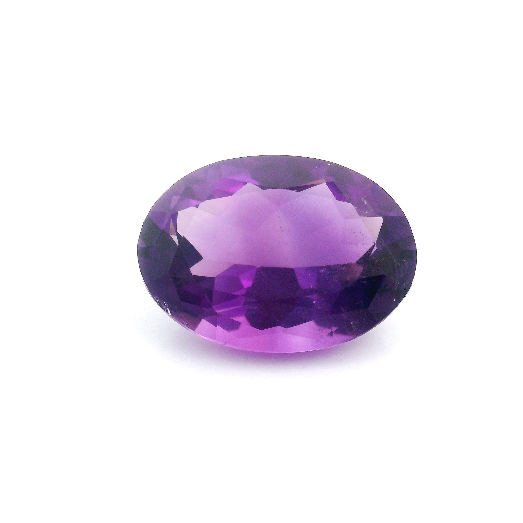 6.3 ct Oval amethyst