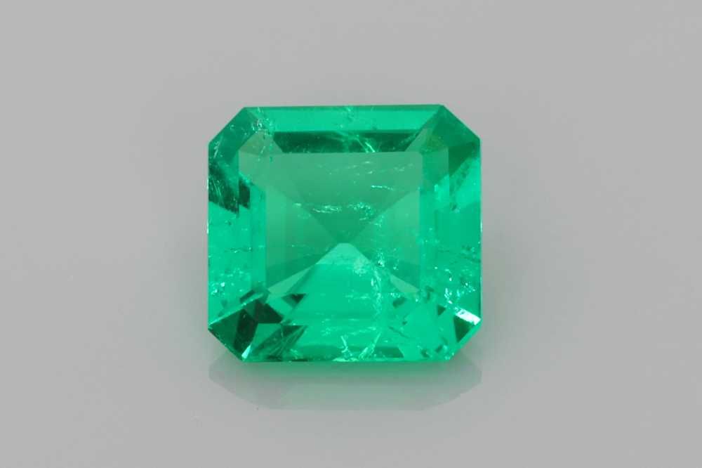 1.19 ct Asscher emerald