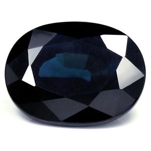 Szafir 3,31 ct, niebieski, szlif cushion
