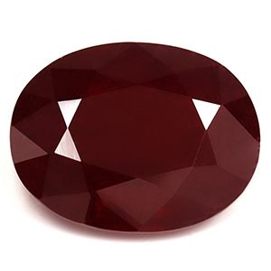RUBY FACETED 3.63ct RED Deep Red EC REST_OF_AFRICA HEATED