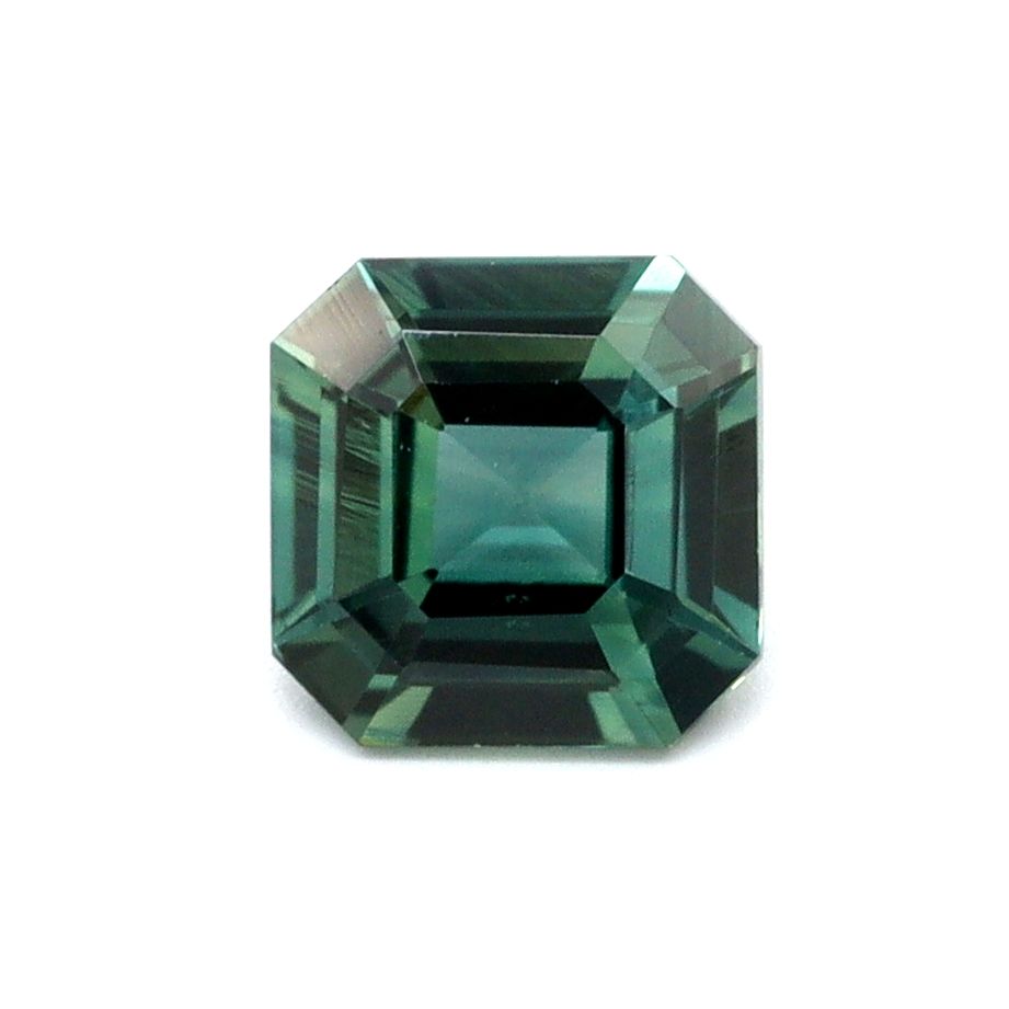 SAPPHIRE FACETED 0.48ct TEAL TEAL EC AUSTRALIA HEATED