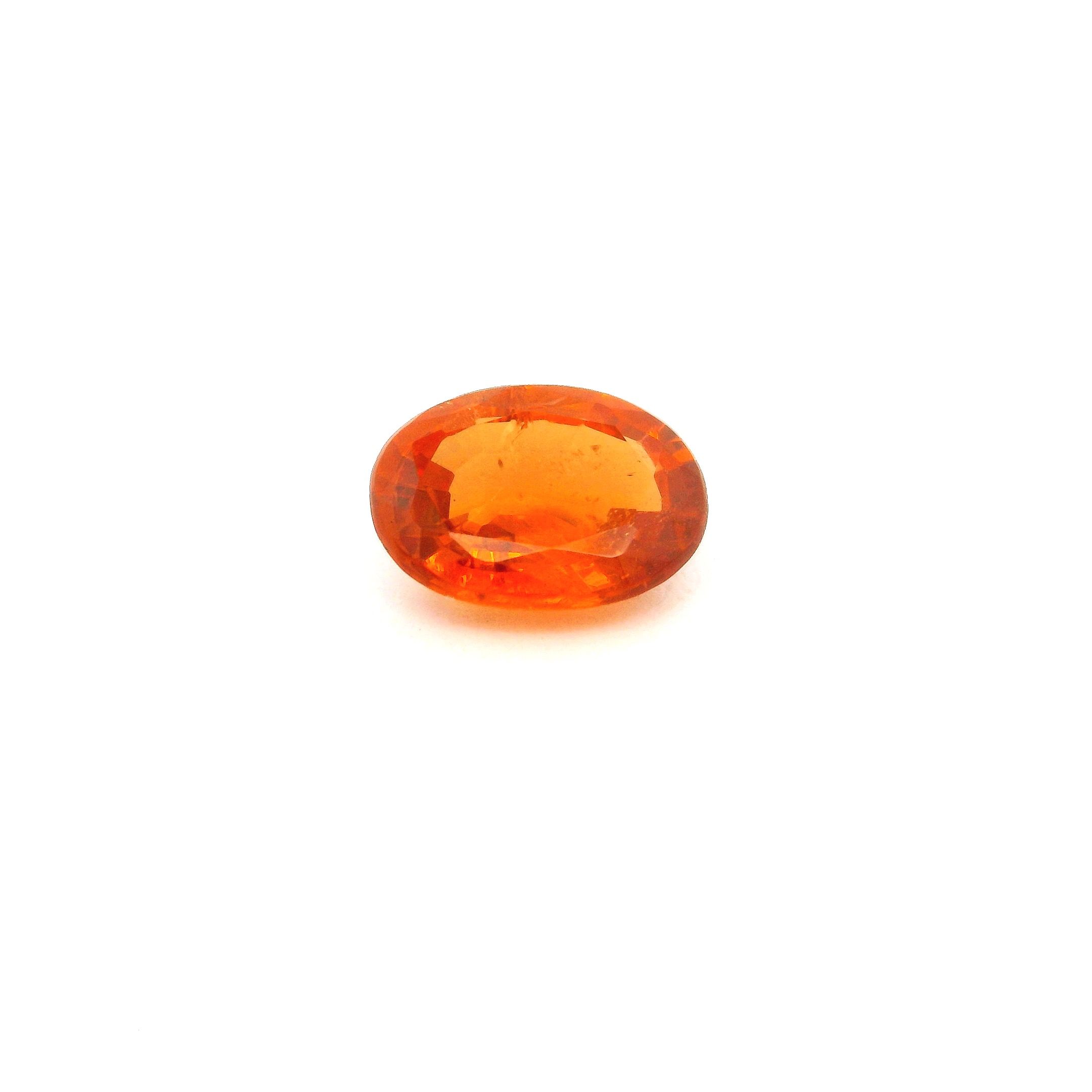 Granat 1,49 ct, pomarańczowy, szlif owalny