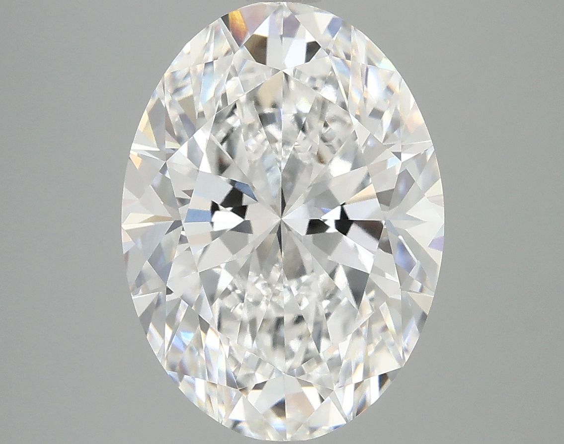 Diamant Ovale 5.05 ct - Couleur D - Pureté VVS2