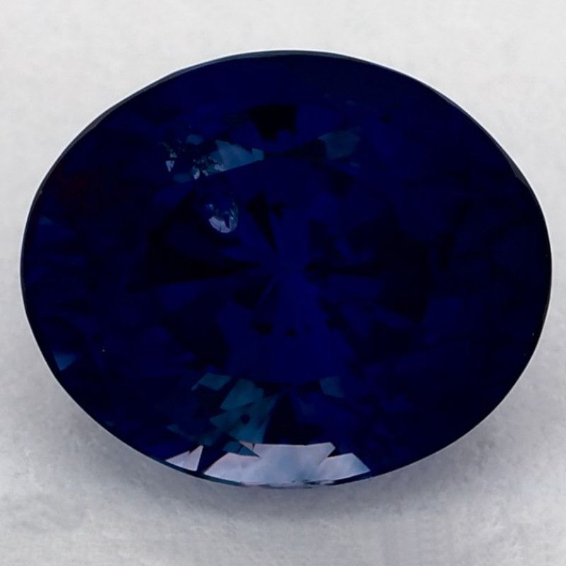 SAPPHIRE FACETED 2.72ct BLUE Blue EC SRILANKA HEATED
