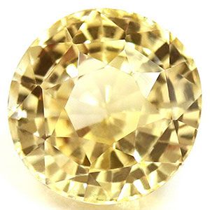 SAPPHIRE FACETED 1.54ct YELLOW Vivid Yellow EC SRILANKA HEATED