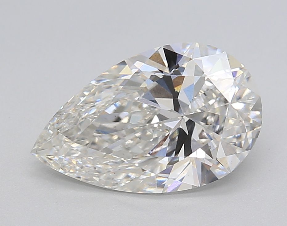 Diamant Poire 2.10 ct - Couleur G - Pureté VS1