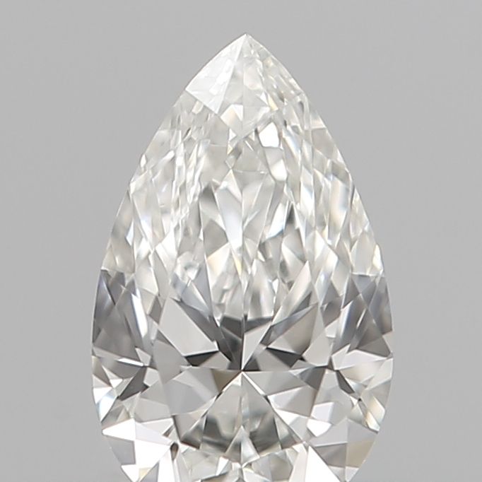 Diamant Poire 0.10 ct - Couleur G - Pureté VVS1