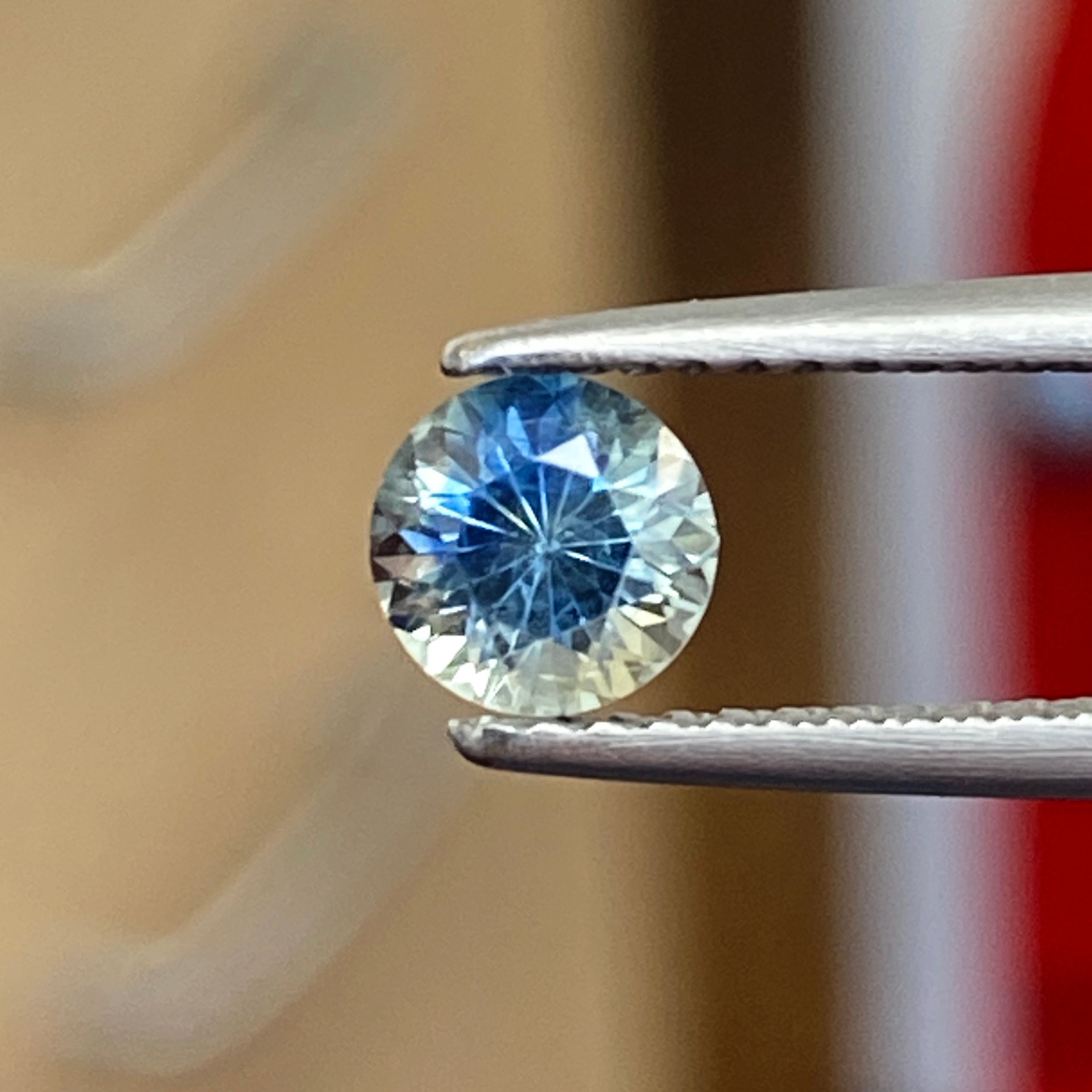 SAPPHIRE FACETED 0.74ct BLUE BLUE EC UNITEDSTATES HEATED