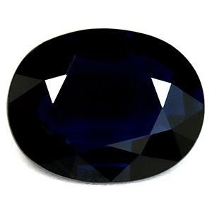 Szafir 2,61 ct, niebieski, szlif owalny