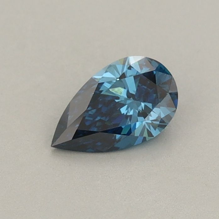 0.31 CT Fancy Vivid Blue PEAR