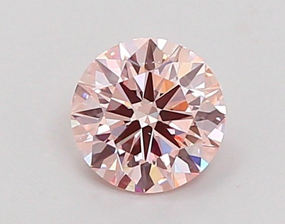 0.72 CT Fancy Light Pink ROUND