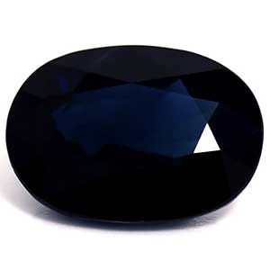 Szafir 2,20 ct, niebieski, szlif owalny