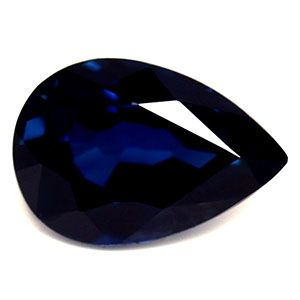 SAPPHIRE FACETED 0.62ct BLUE Deep Blue EC MADAGASCAR NONE