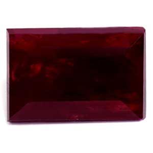 RUBY FACETED 2.66ct RED Deep Red SI REST_OF_AFRICA NONE