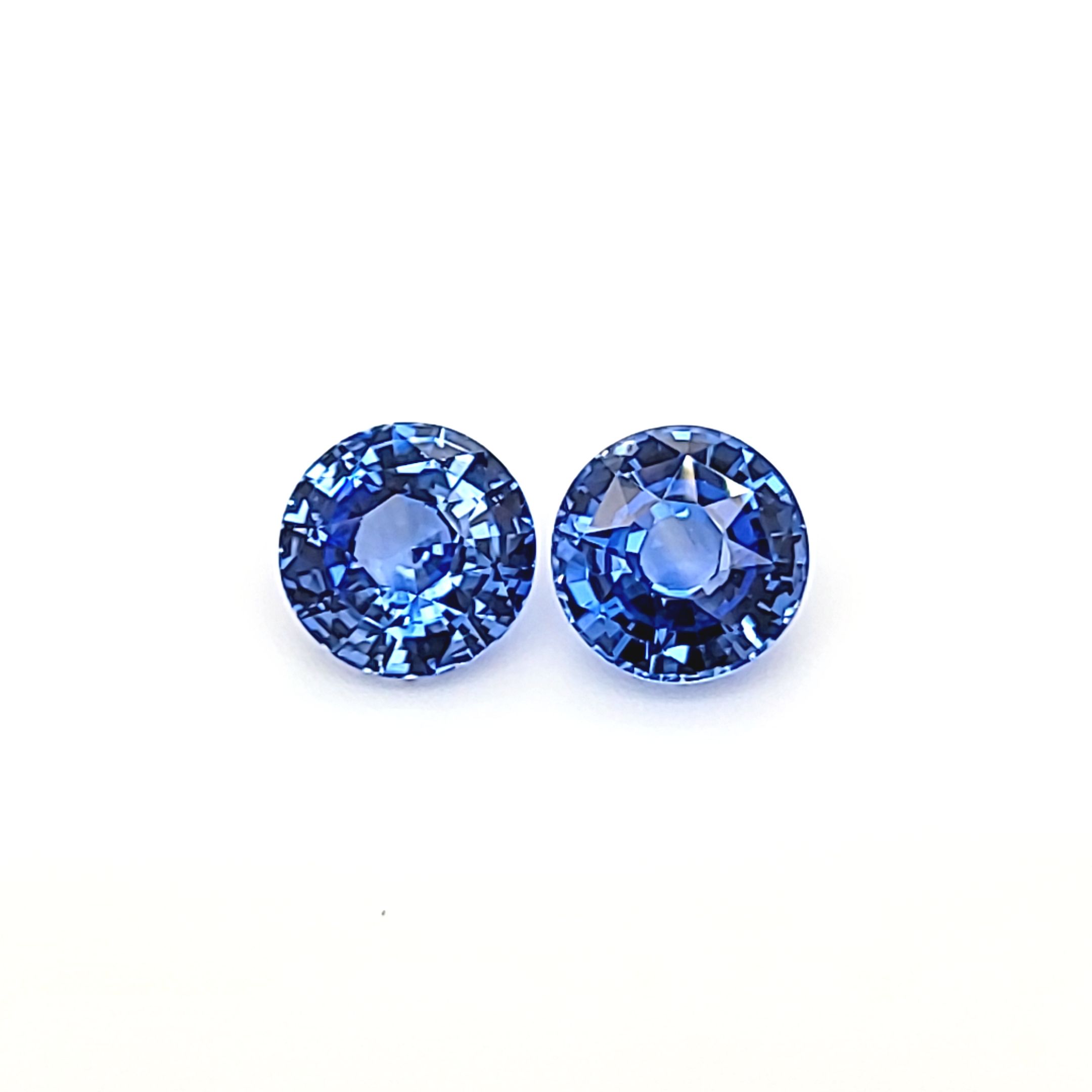 SAPPHIRE FACETED 7.21ct BLUE Blue EC SRILANKA HEATED