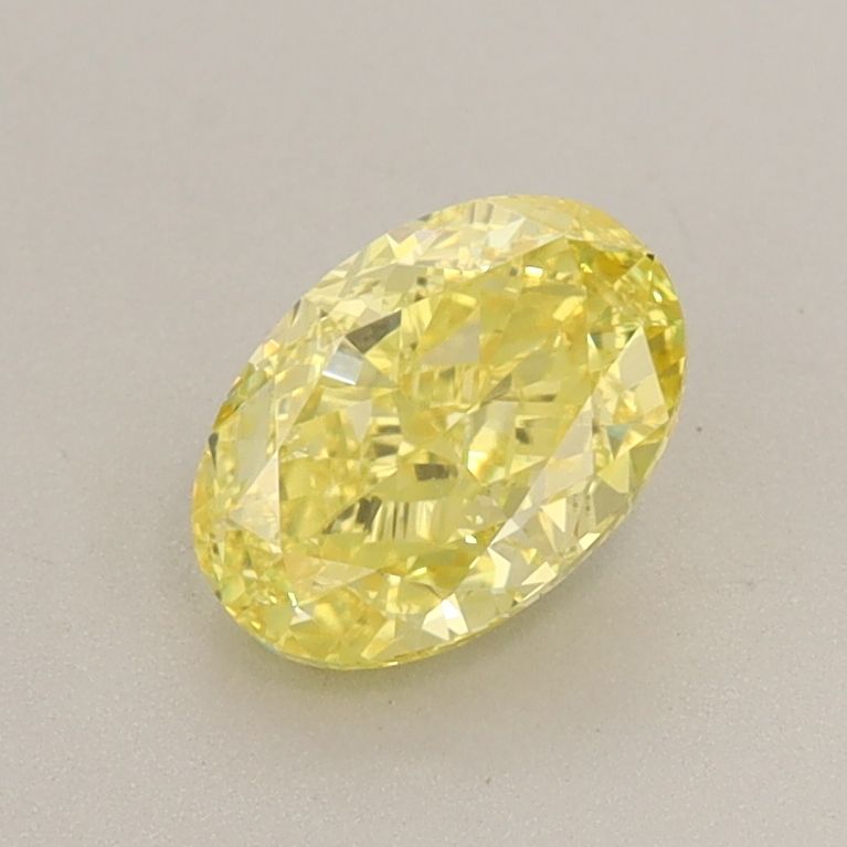 1.02 CT Fancy Vivid Yellow OVAL