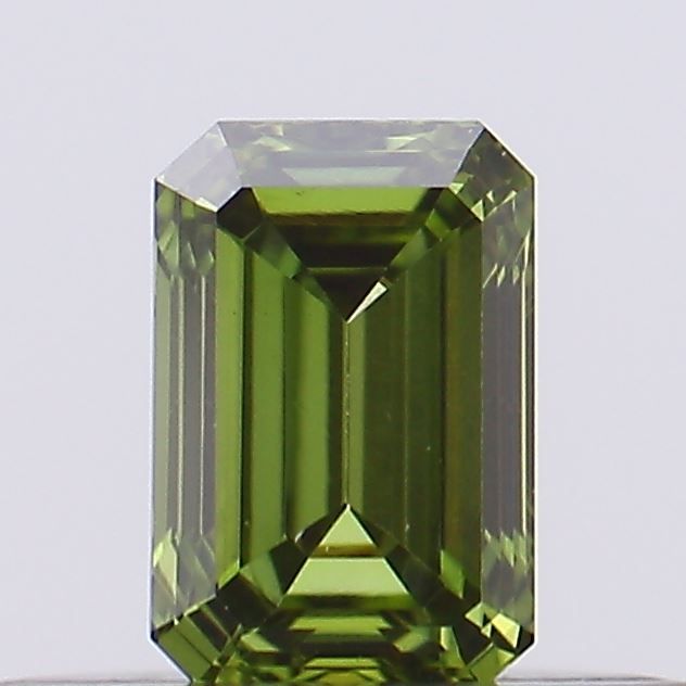 0.21 CT Fancy Intense Green EMERALD