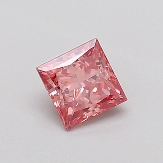 0.37 CT Fancy Vivid Purplish Brown PRINCESS