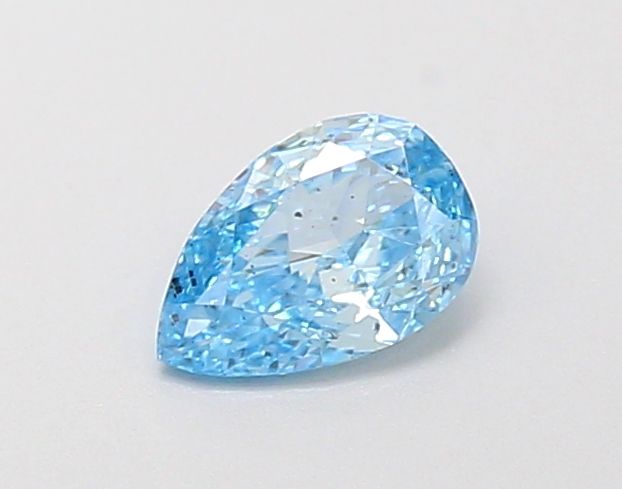 0.3 CT Fancy Vivid Blue PEAR