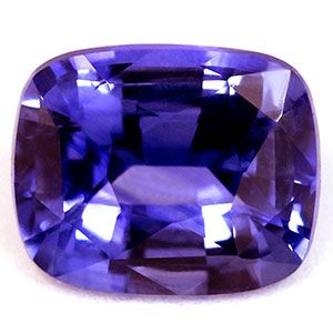 Szafir 1,09 ct, niebieski, szlif cushion