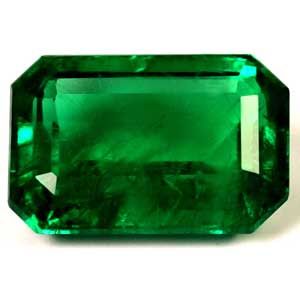 Szmaragd 1,97 ct, zielony, szlif szmaragdowy