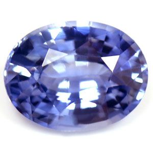 Szafir 1,13 ct, niebieski, szlif owalny