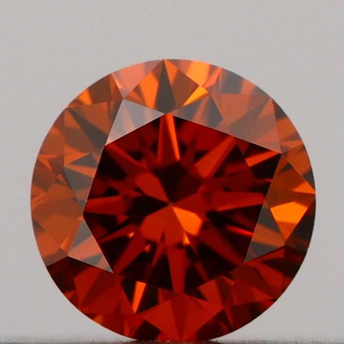 0.18 CT Fancy Deep Orange ROUND