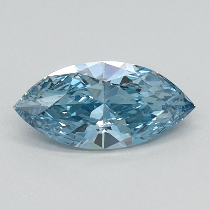 0.33 CT Fancy Vivid Blue MARQUISE