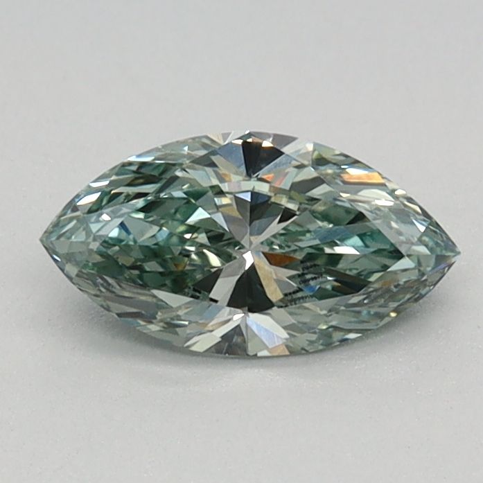 0.4 CT Fancy Vivid Green MARQUISE