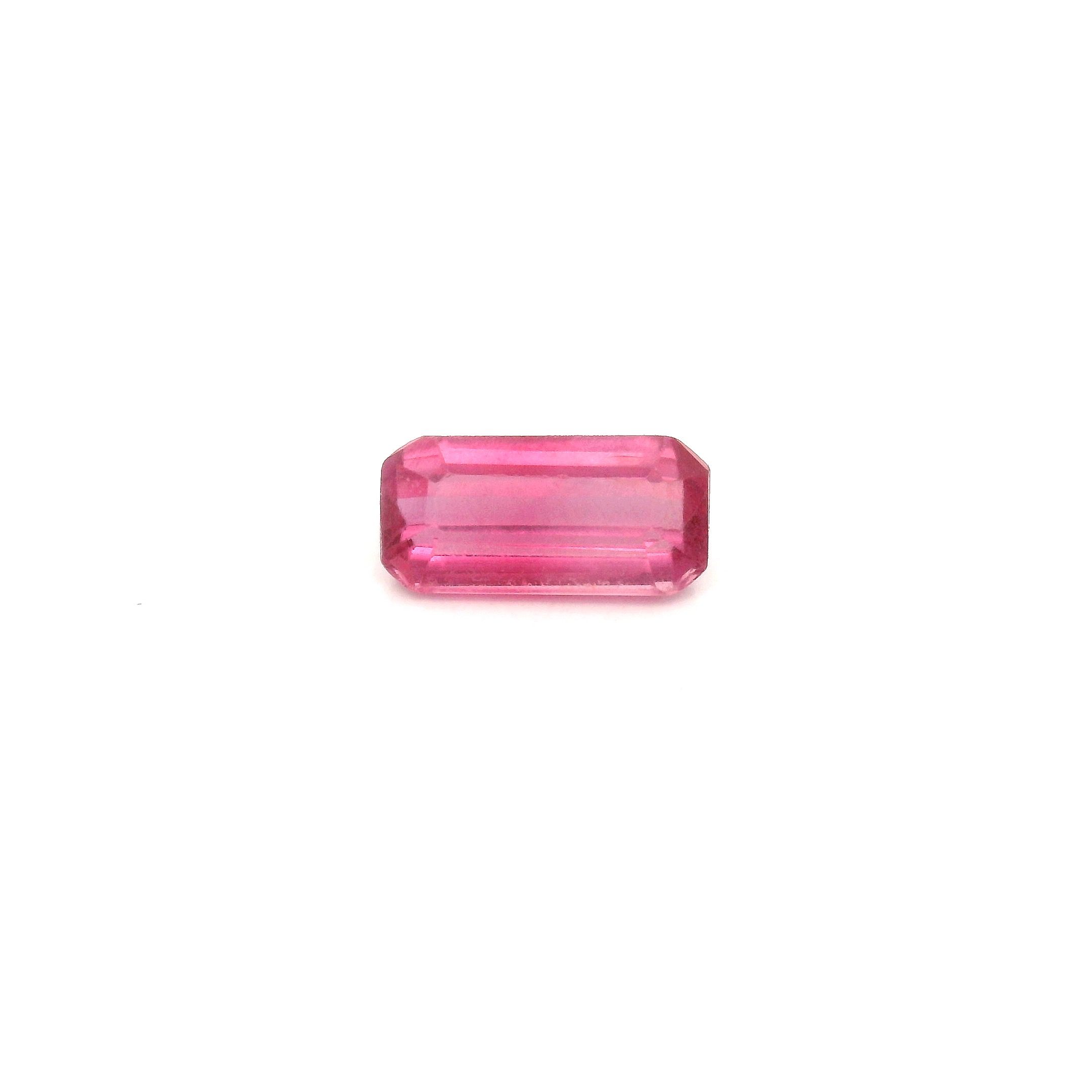 RUBY FACETED 0.88ct RED Intense SI MOZAMBIQUE NONE