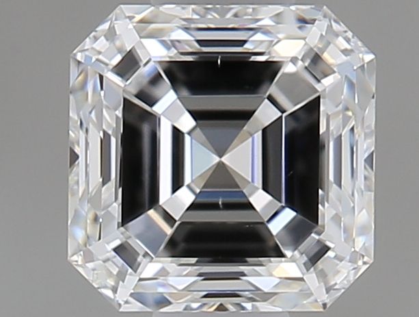 Prírodný diamant štvorcový emerald,... Prírodný diamant štvorcový emerald,...