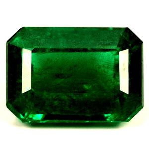 Szmaragd 1,80 ct, zielony, szlif szmaragdowy