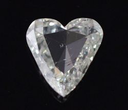 Prírodný diamant srdce,...