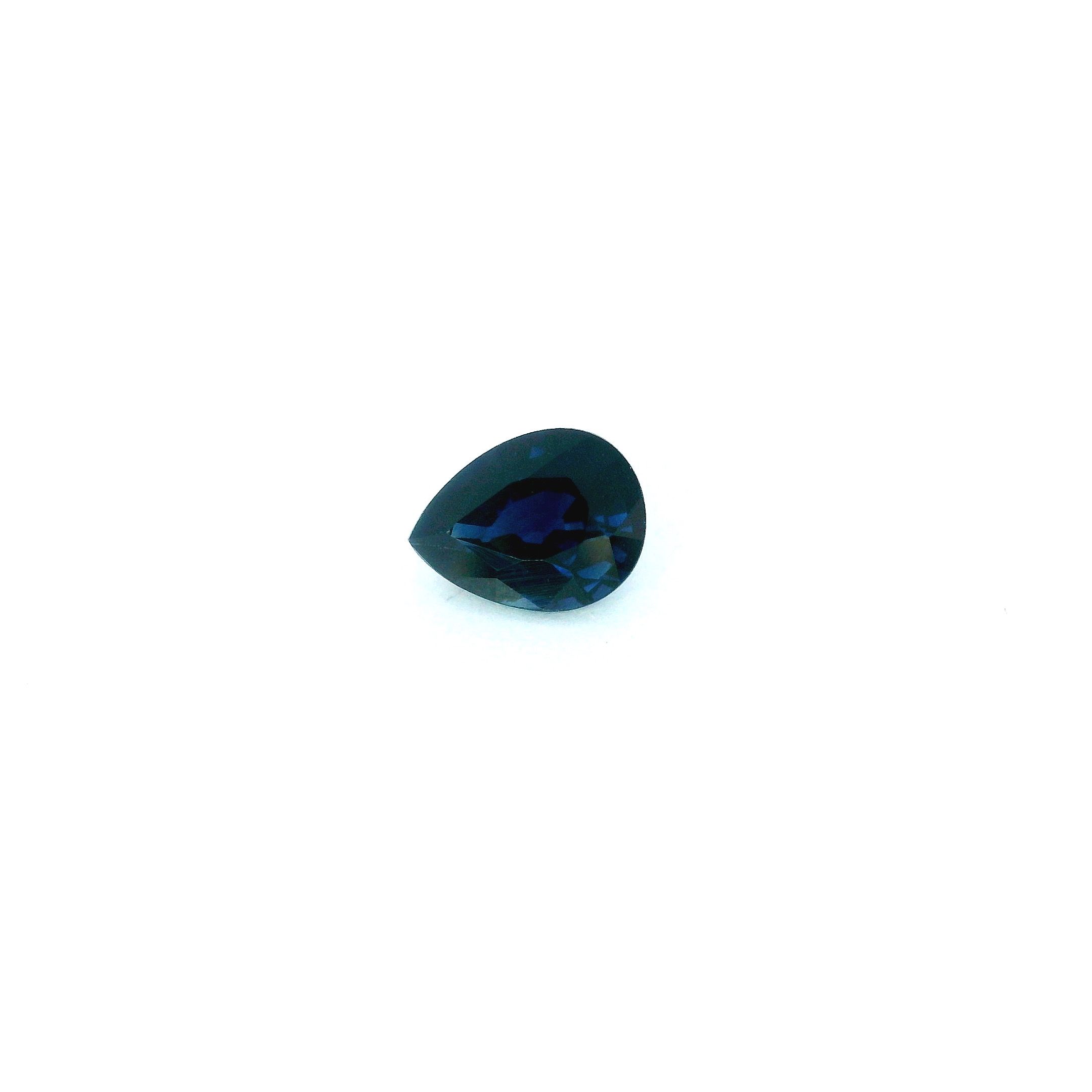1.39 ct Pear sapphire
