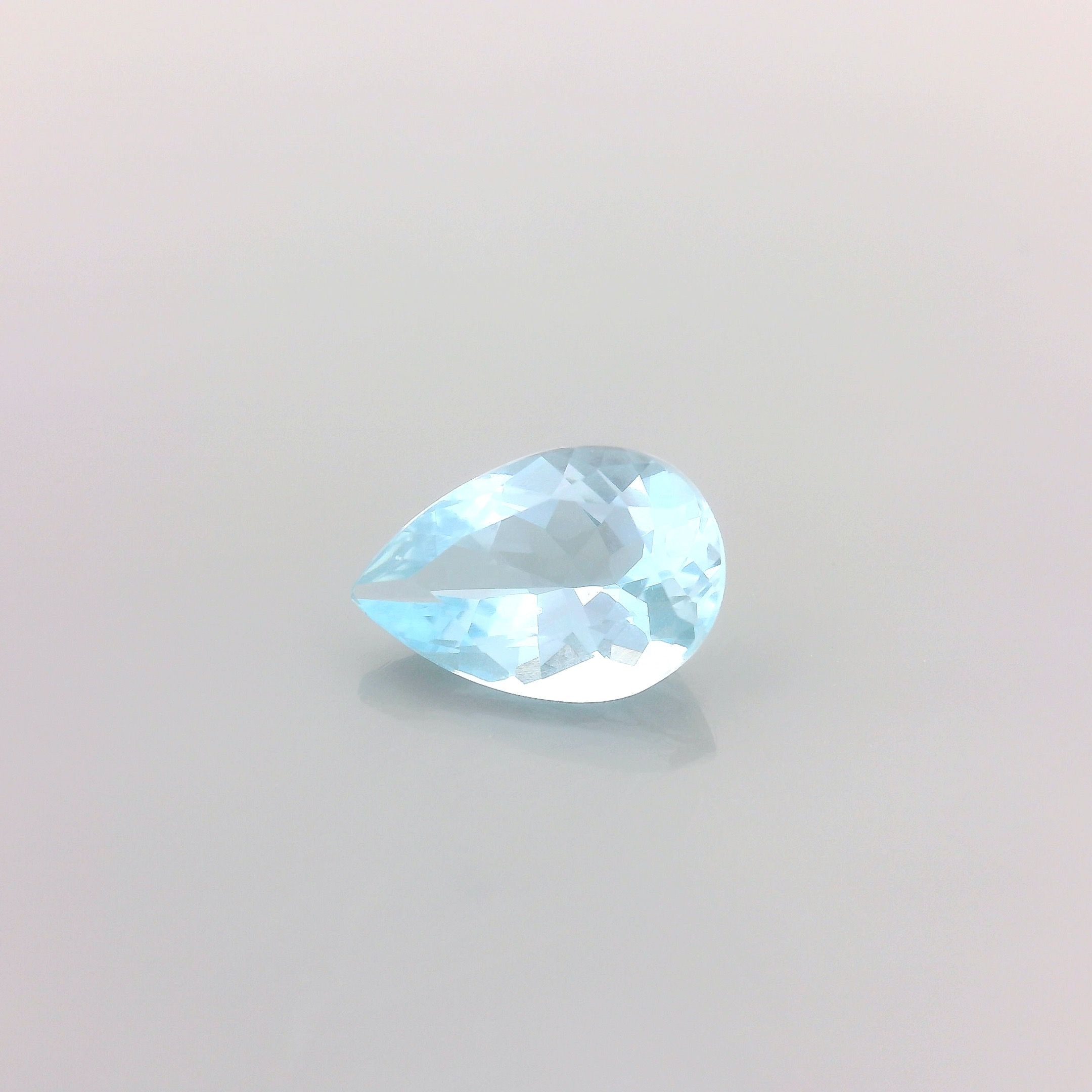 1.01 ct Pear aquamarine
