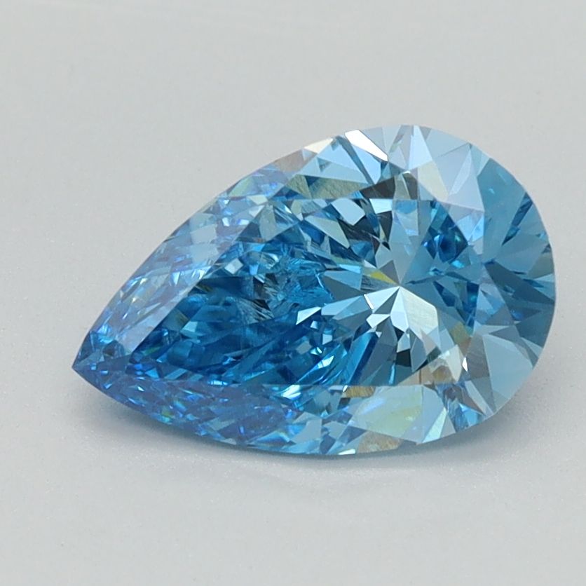 1.02 CT Faint Blue PEAR
